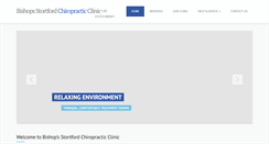 Desktop Screenshot of bishopsstortfordchiropractor.co.uk